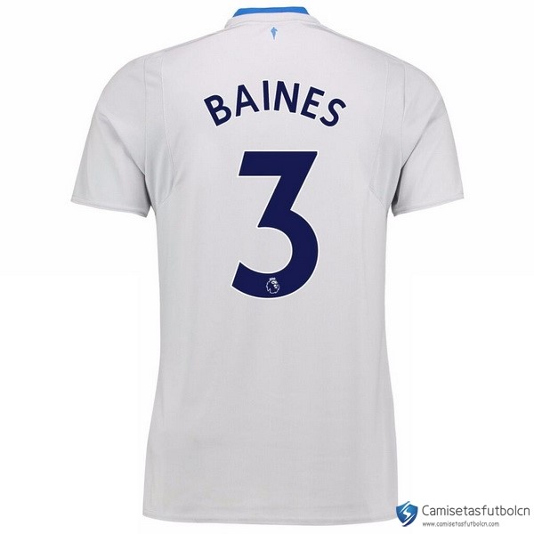 Camiseta Everton Segunda equipo Baines 2017-18